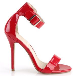 Ankle Cuff Open Toe High Heel Shoes